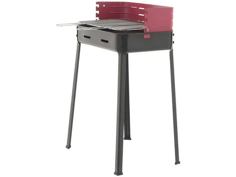 Mille Flavia s/r 45 - Barbecue à charbon en fer artisanal - 45,5x29,5 cm