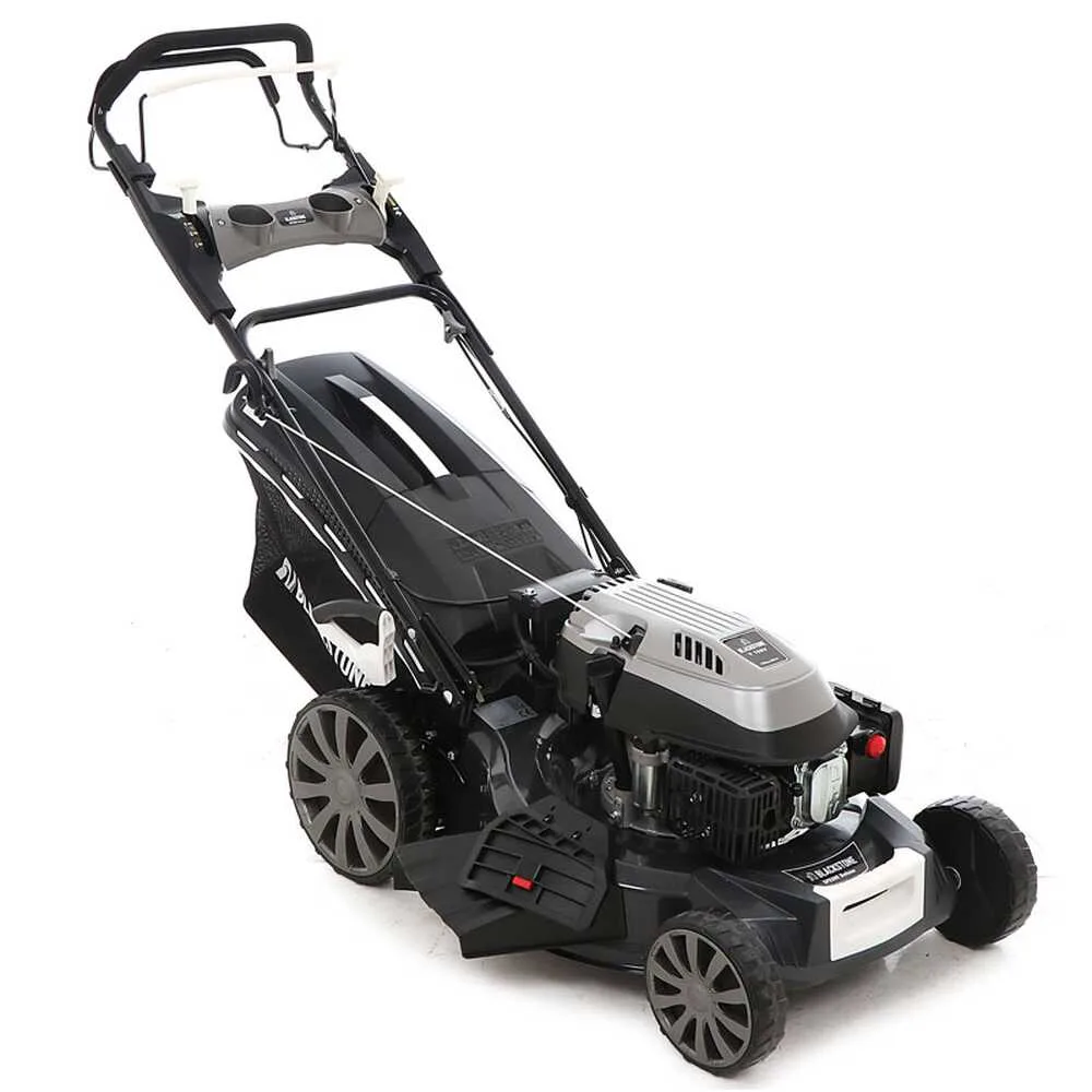 Blackstone SP530E Deluxe - Tondeuse à gazon thermique tractée - 4 en 1