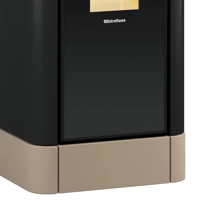 Extraflame Evolution Line Sinfony poêle à granulés acier brillant Tortora