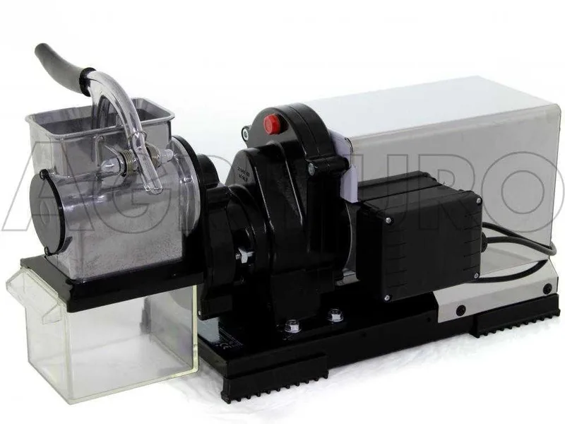 Reber 9020N - Râpe électrique - N.5 - Moteur électrique à induction professionnel 500W - INOX