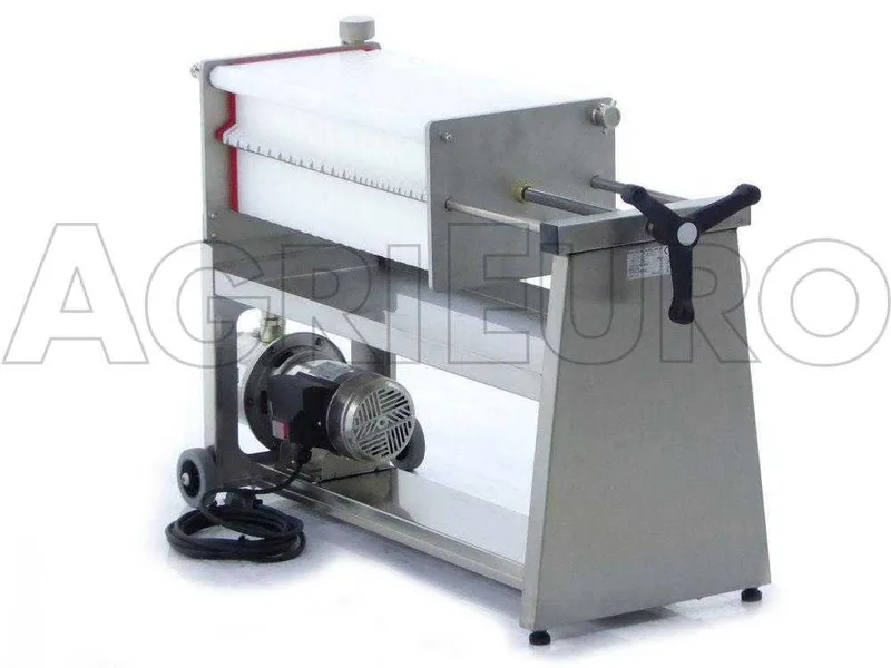 Enotecnica Pillan AF40 - Filtre à 40 cartons et plaques 20x20 - pompe oenologique-châssis/pompe en acier INOX