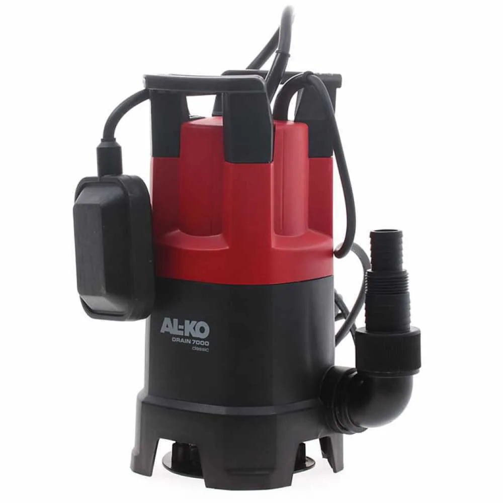 Pompe submersible électrique eaux chargées al-ko drain 7000 Classic 350W - raccord tuyau 38-25