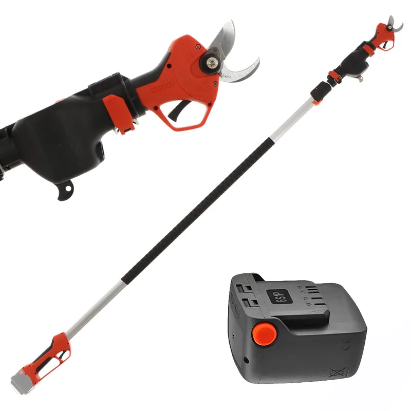 Stocker Magma E-35TP - Sécateur de taille sur perche - 21.6V 2.6Ah - 160/240 cm