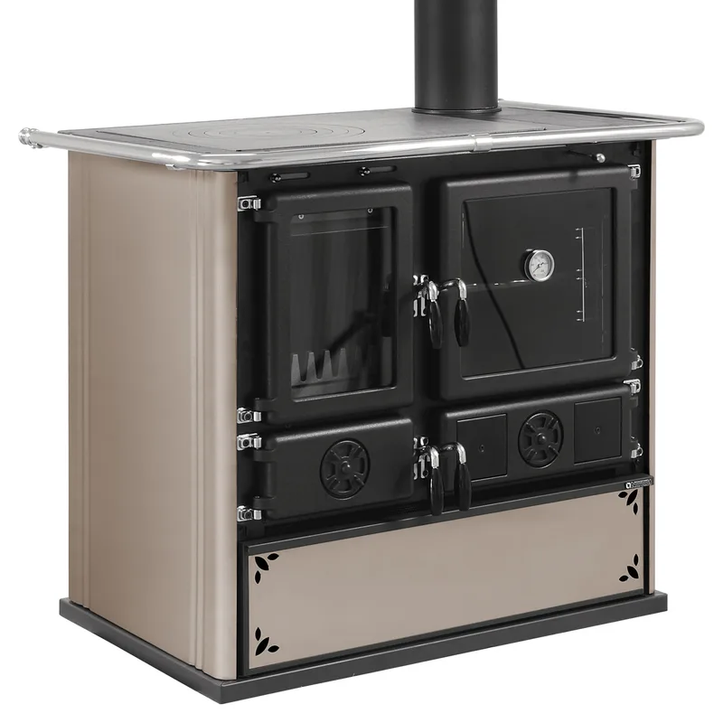 La Nordica Rosa 5.0 poêle à bois en acier Tortora