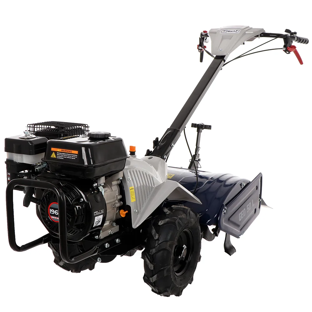 BullMach GEO 50 L - Motoculteur à essence Loncin C200F - 6.5 CV