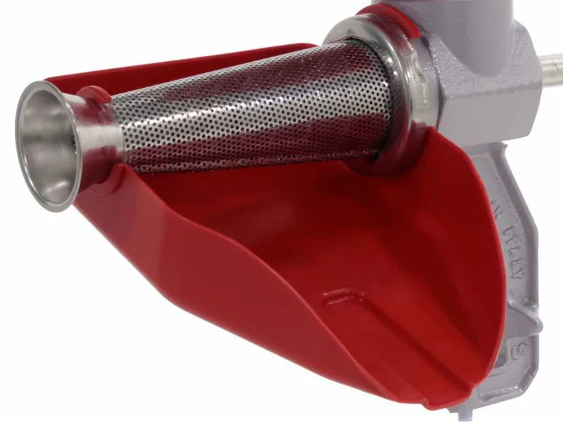 Reber 8602 N - Presse-tomates Manuel N°3 - collecteur et bac de récupération en plastique