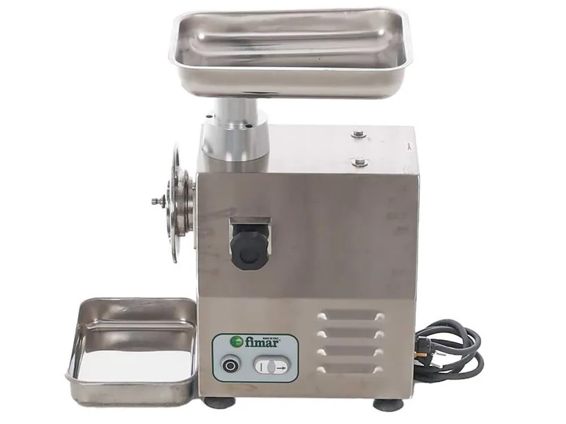 Fimar 22RS - Hachoir à viande électrique - 230 V - 1,5 CV - Groupe de hachage en INOX - Avec inverseur de marche
