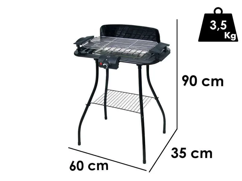 DCG BQS2497 - Gril électrique
