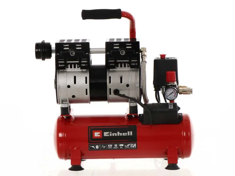 Einhell TE-AC 6 Silent - Compresseur d'air électrique insonorisé