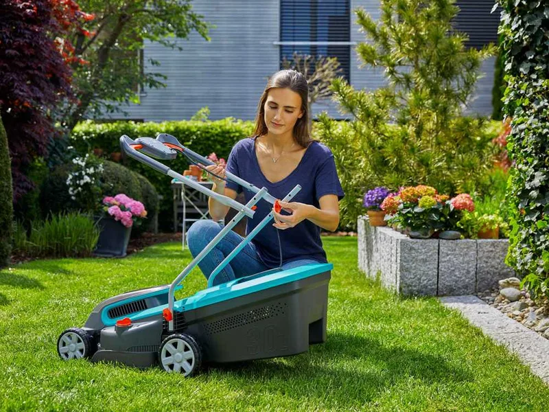 Tondeuse à gazon sans fil Gardena PowerMax 32/36V P4A - Largeur de coupe 32 cm