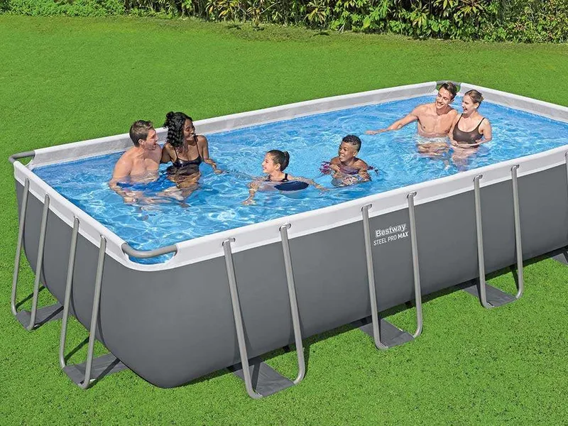 Bestway Steel Pro Max 56465 - 549x274x122 cm - Piscine hors-sol pour 7-8 personnes