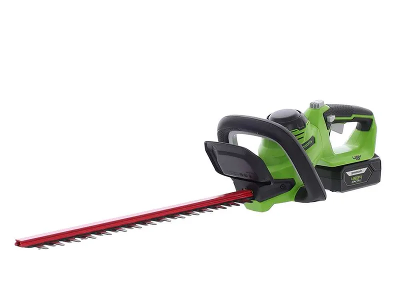 Greenworks G48HT - Taille-haie électrique à batterie 48V/2Ah - Lame de 51 cm