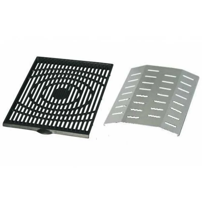Grille en fonte + diffuseur de chaleur pour Genesco 3 Classic L