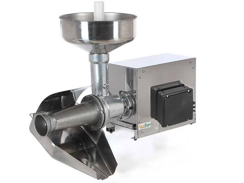 Épépineuse électrique AE-SM5 - 1 CV INOX avec moteur électrique 230 V - 600 W