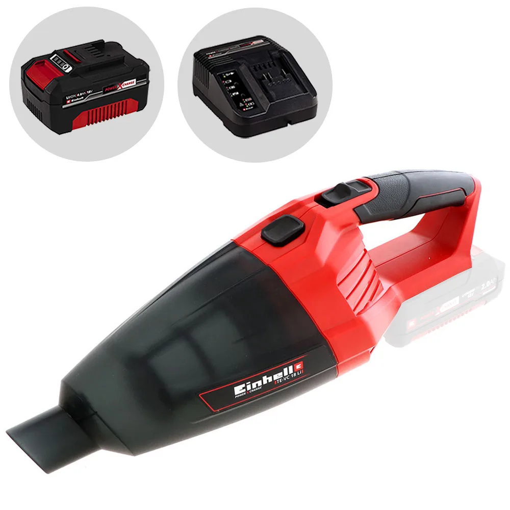 Einhell TE-VC 18 Li - Aspirateur portatif à batterie - 18V 4 Ah