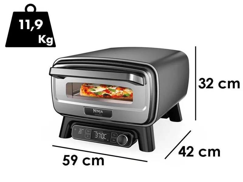 Ninja Artisan MO201EU - Four à pizza électrique - Friteuse à air