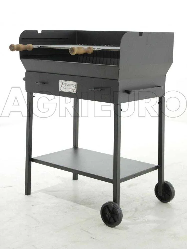 Cruccolini Massa - Barbecue à bois et charbon en fer artisanal