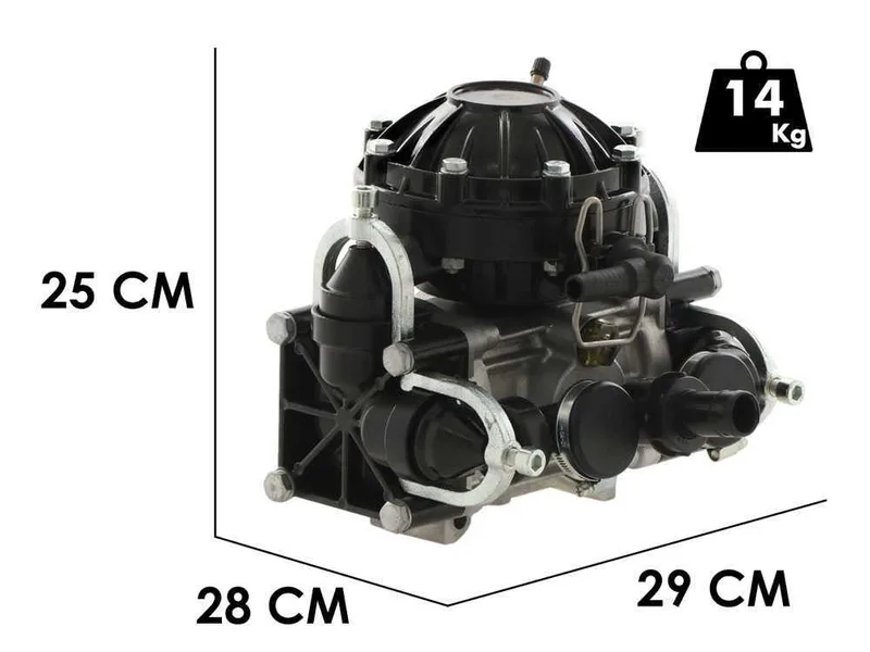 Comet P 48 - Pompe à moyenne pression de pulvérisation à tracteur pour désherbage