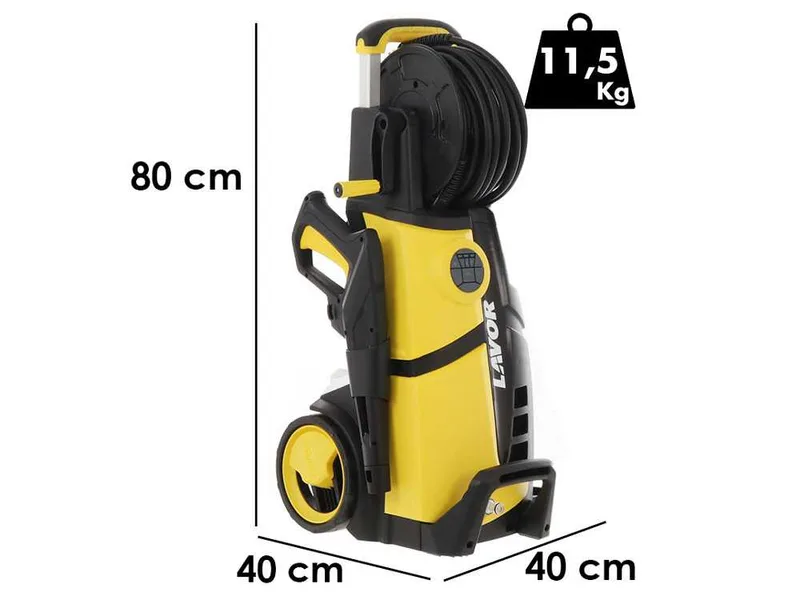 Nettoyeur haute pression Lavorwash à eau froide Lavor LVR4 Plus 160 Digit - 160 bars max