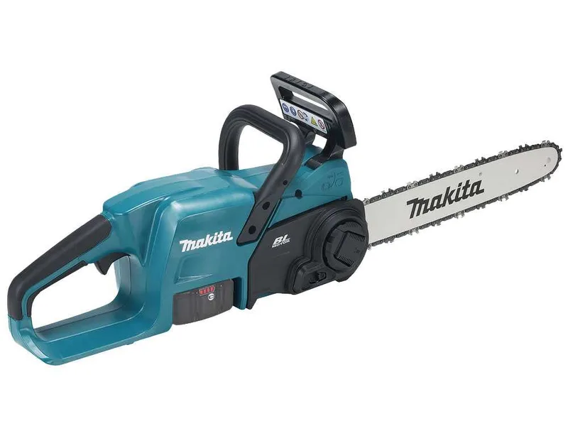 Makita DUC357Z - Tronçonneuse électrique à batterie - 18 V 6 Ah - Guide de 35 cm