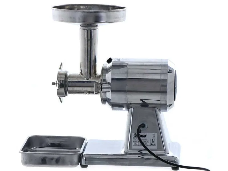 Fimar TC12TS - Hachoir à viande électrique - 400 V - 1 CV - Groupe de hachage en INOX - Sans inverseur de marche