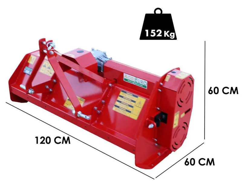 Broyeur sur Tracteur série légère Agrieuro DISCO 115 GM - Broyeur horizontal