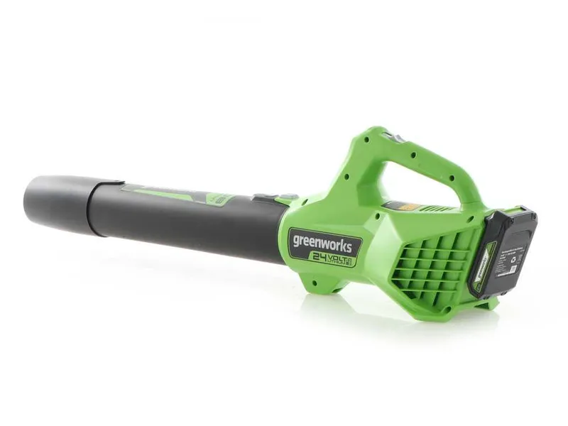 Greenworks G24ABO - Souffleur axial à batterie 24 V 10 Ah