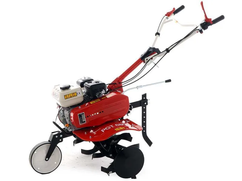 GeoTech Pro PGT680 - Motobineuse à essence 7 CV - Moteur de 208 cm³