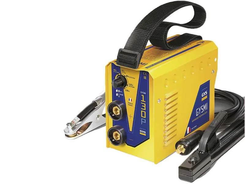 GYS GYSMI 130P - Poste à souder Inverter (MMA) - à courant continu (DC) - Mallette