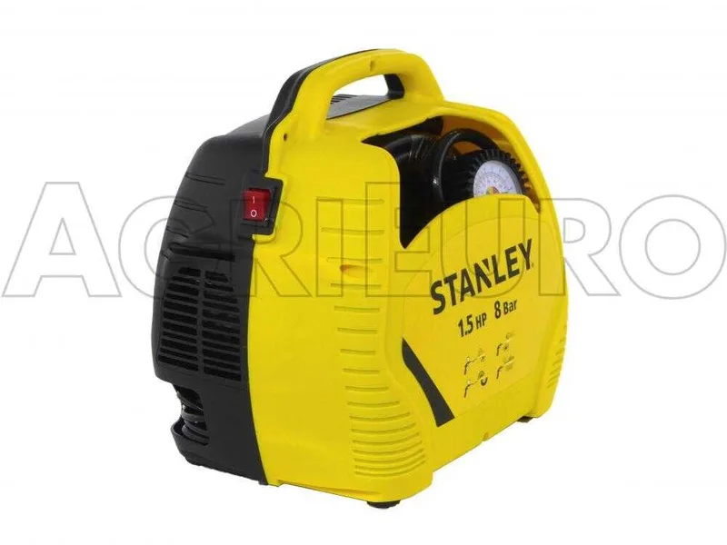 Stanley Air Kit - Compresseur d'air électrique portatif monophasé - Moteur 1.5 CV