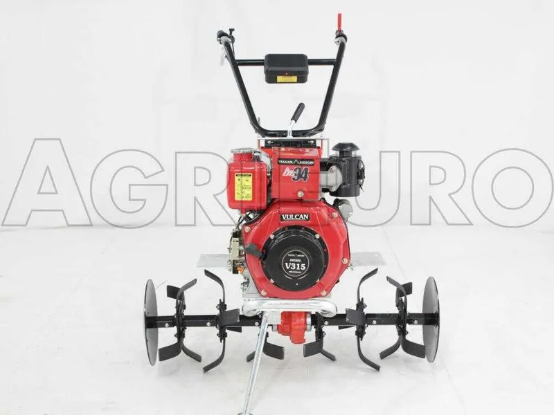 Diesse DS94 - Motobineuse diesel 7 CV - Vulcan 296 cm3 avec démarrage électrique