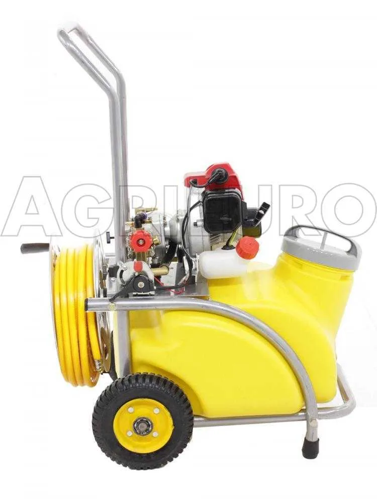 Pompe agricole thermique à chariot GeoTech SP 320 2S ALU - 2 temps à mélange