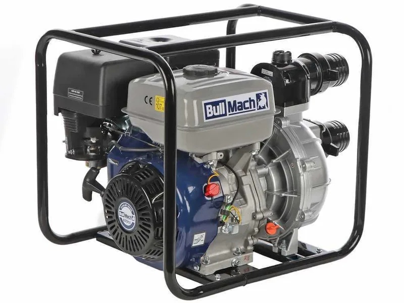 BullMach NAYLA 80 - Pompe thermique - Hauteur de refoulement élevée - avec raccord de 80 mm