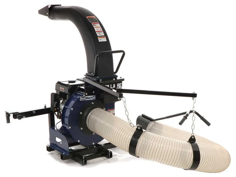 BullMach Filla RE - Aspirateur à feuilles thermique sur remorque - Rato 7 CV