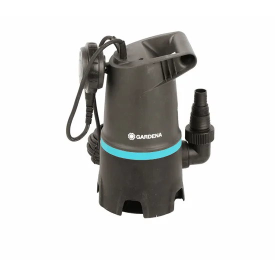 Gardena 20000 BASIC - Pompe immergée électrique pour eaux chargées - Flotteur intégré
