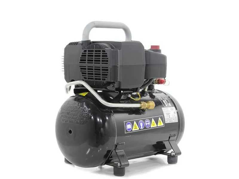 Black & Decker BD195 12 NK - Compresseur d'air électrique portatif monophasé, oil-less - Moteur 1.5 CV - 12 L
