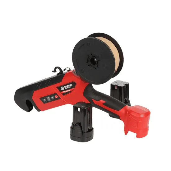 Blue bird PT23-200 - Lieuse pour vigne électrique à batterie - 2 Batteries de 14,4V 2,5Ah