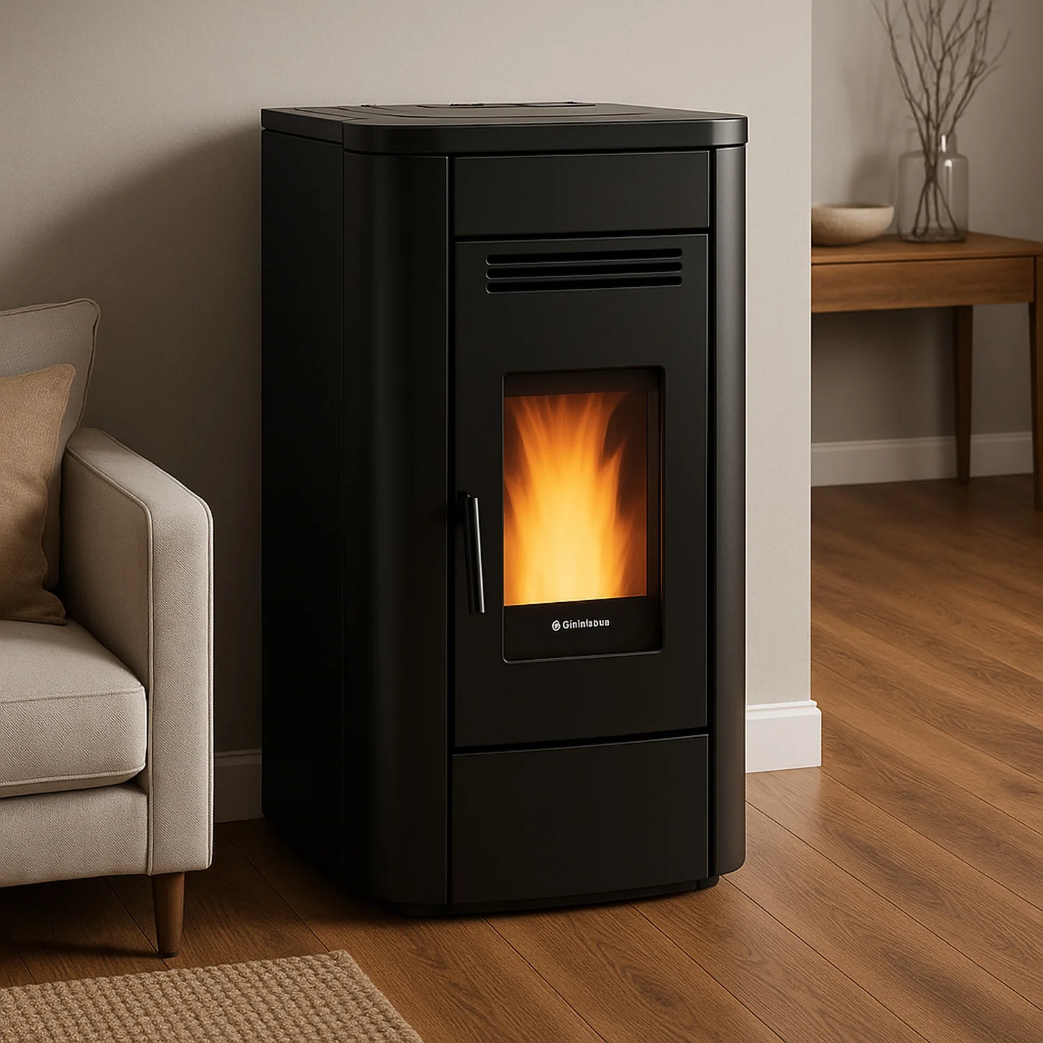 Extraflame KLAUDIA PLUS 5.0 EVO - noir poêle à granulés