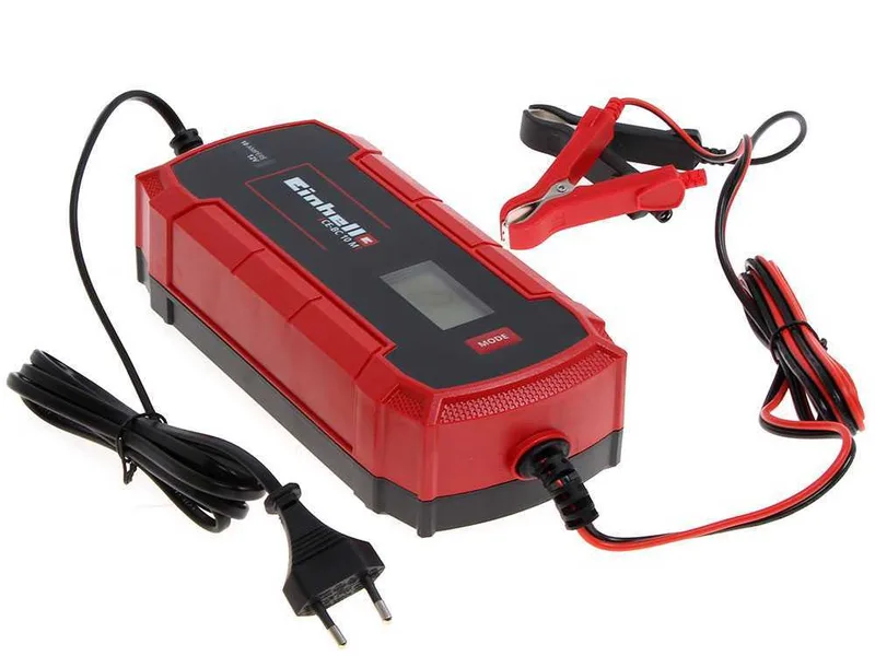 Einhell CE-BC 10 M - Chargeur de voiture automatique - 12V - batteries de voiture et moto jusqu'à 200A