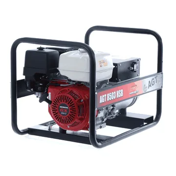 AGT 8503 HSB - Groupe électrogène 6.4 kW triphasé à essence - Continu 6 kW Triphasé