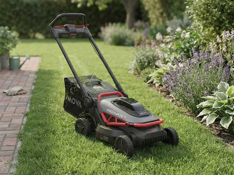 MOVA GL620 - Tondeuse à gazon à batterie - 60 V 5 Ah - Coupe 47 cm