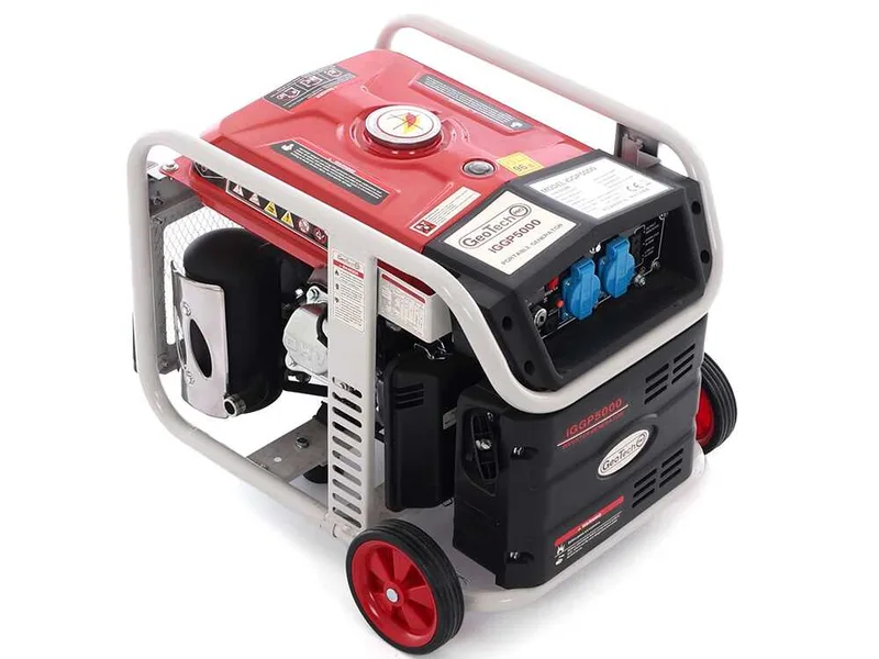GeoTech Pro iGGP5000 - Groupe électrogène inverter 4 kw monophasé - sur chariot