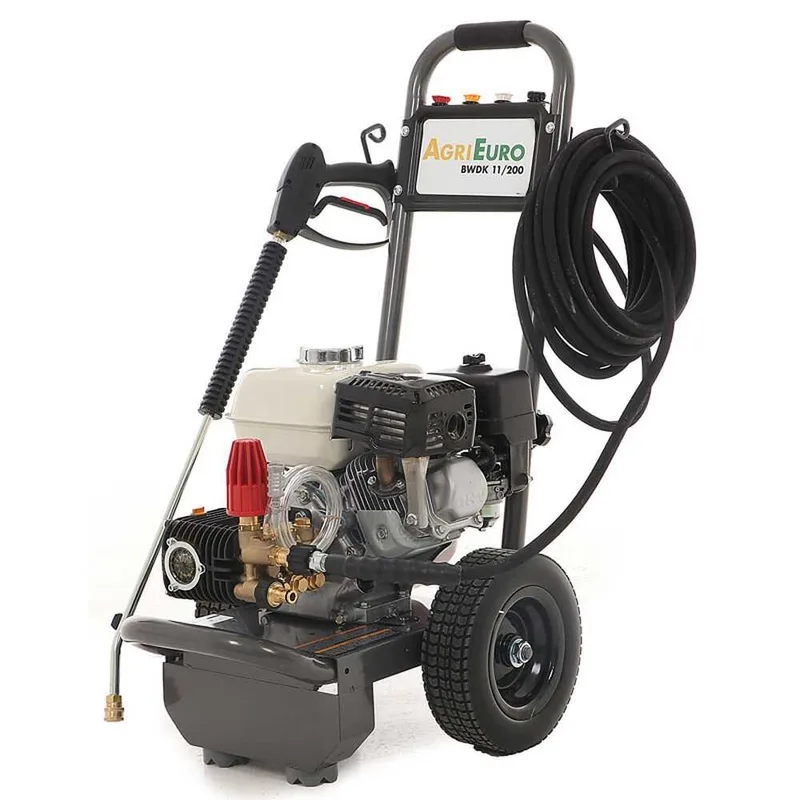 Nettoyeur haute pression thermique AgriEuro bwdk 11/200 PRO - 200 bar 660 l/m - pompe Comet bwd-k - moteur Honda gx 200