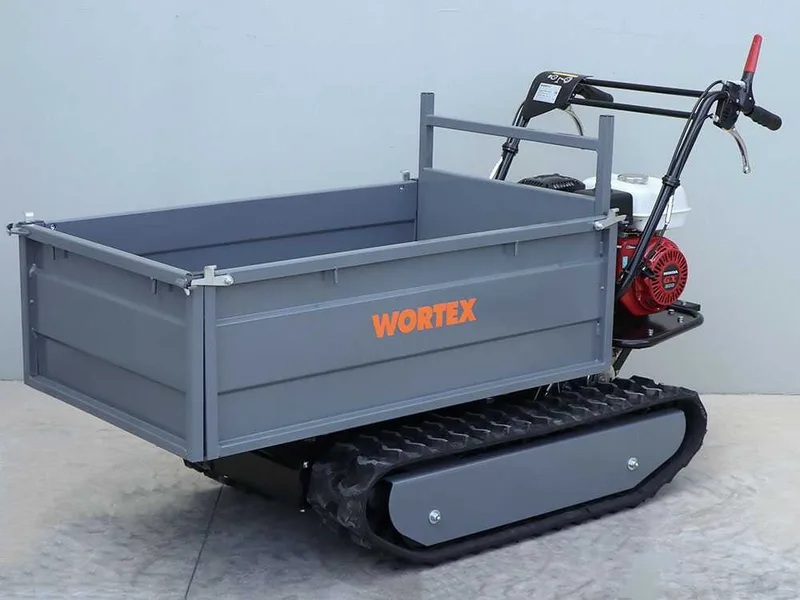 Brouette motorisée à chenilles Wortex SFH 500 - Benne extensible avec charge de 500 Kg