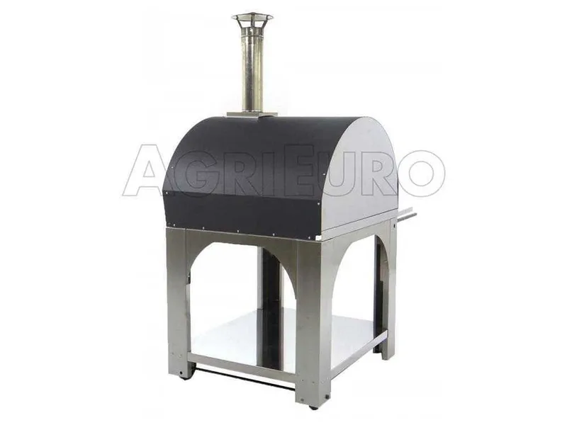 Cibus Inox - Four à bois à pizza d'extérieur - 5 pizzas