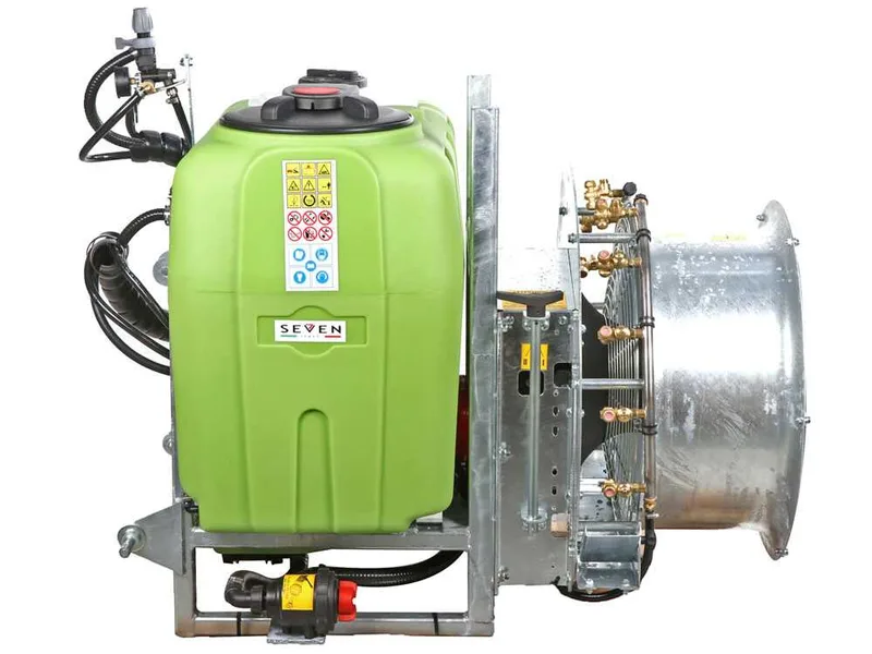 Seven Italy 200 - Atomiseur porté avec attache à tracteur pour pulvérisation - Capacité 200 L - Pompe APS 51