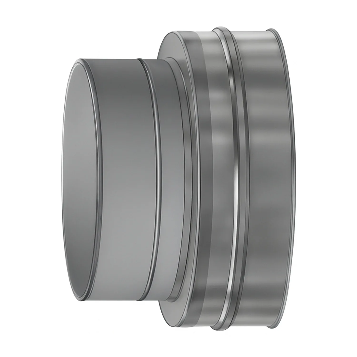 Schiedel raccord de transition ICS vers PRIMA PLUS Ø200 mm brillant