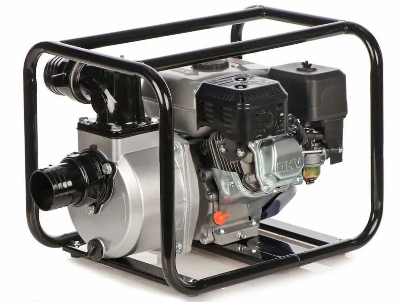 BullMach LYMPHIA 80 - Motopompe thermique - avec raccords de 80 mm