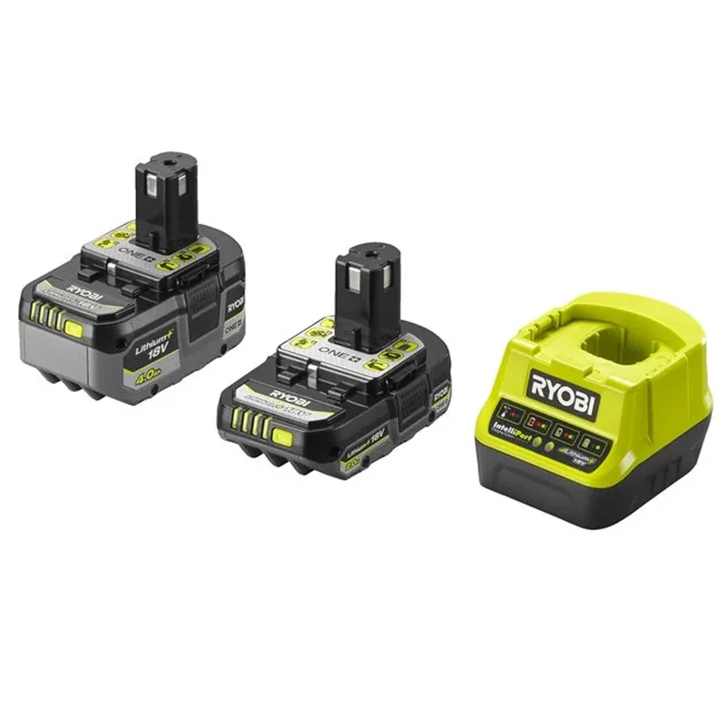 Ryobi RC18120-242X - Batterie au lithium 18V 2Ah/4Ah + chargeur