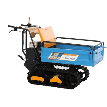 EuroMech EM500H-Agri - Brouette à moteur sur chenilles avec benne extensible - débit de 500 Kg